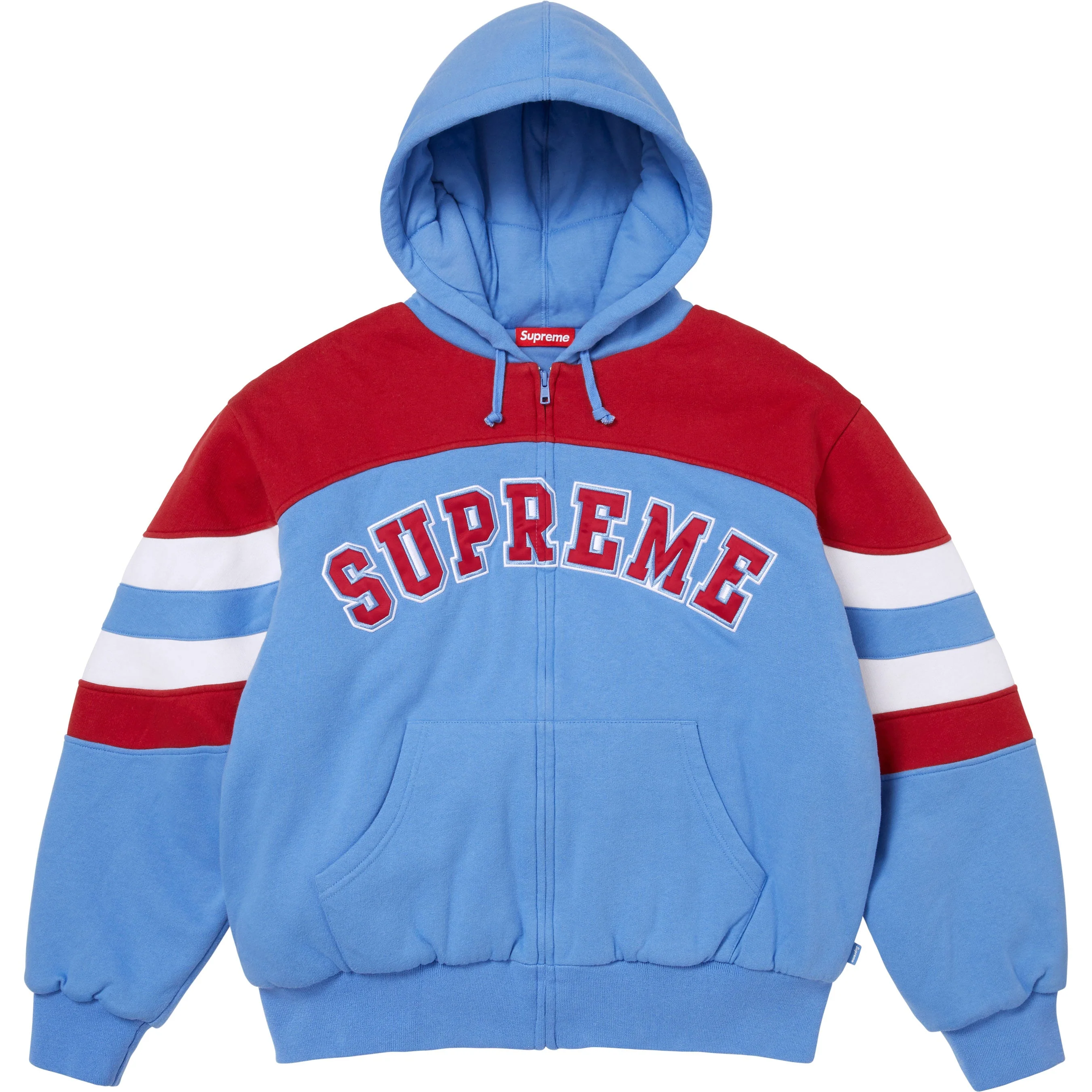 Filled Zip Up Hooded Sweatshirt view 12